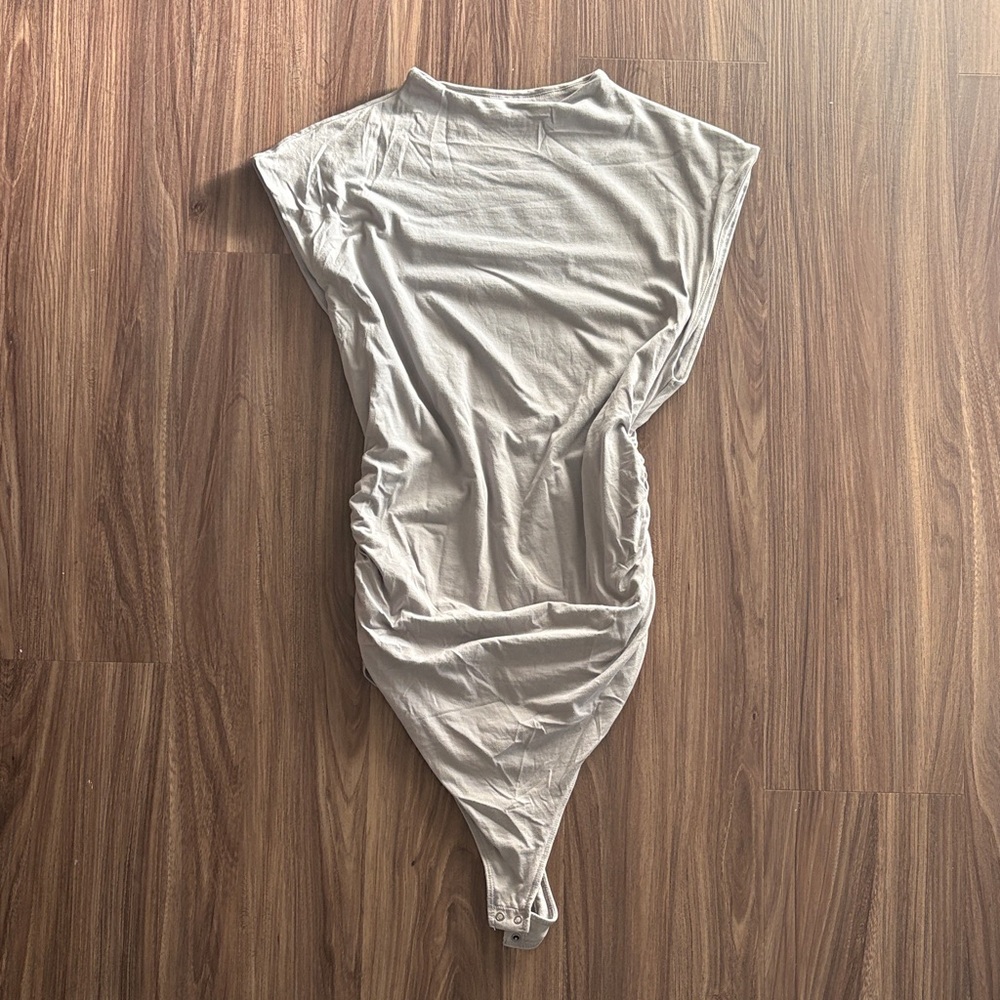 Abercrombie & Fitch Light Gray Modal-Blend Top